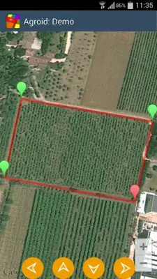 Agroid GPS Area Measure android App screenshot 2