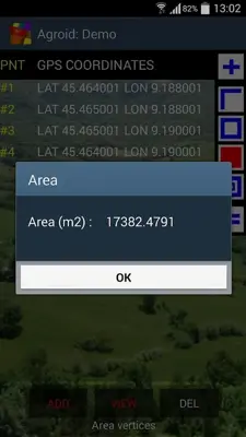 Agroid GPS Area Measure android App screenshot 3